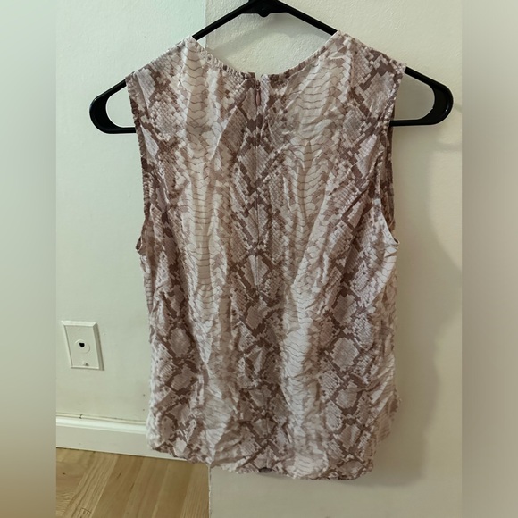 Equipment Femme Snake Print Pink S Blouse Silk - Picture 3 of 3